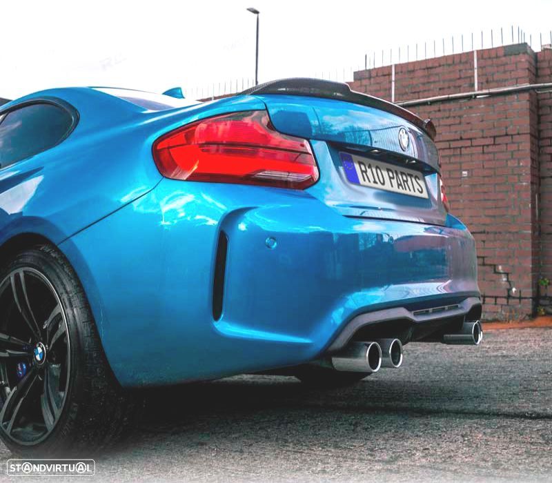 AILERON LIP BMW F22 F23 LOOK M4 CARBONO - 2