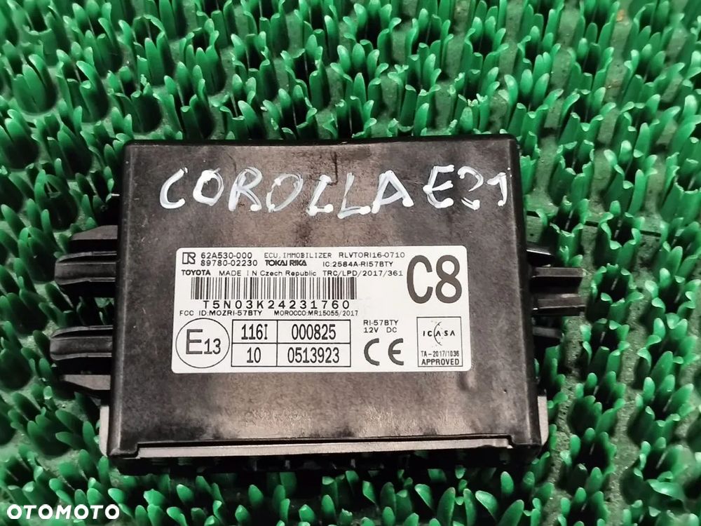 TOYOTA COROLLA E21 1.5B AUTOMAT od 2022r Zestaw Startowy Stacyjka Kluczyk Komputer - 7