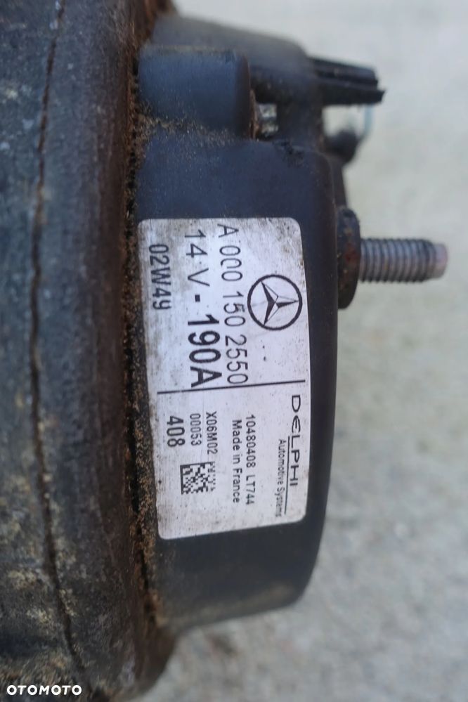 ALTERNATOR MERCEDES WODNY W203 2.2 2,7 CDI 190A - 5