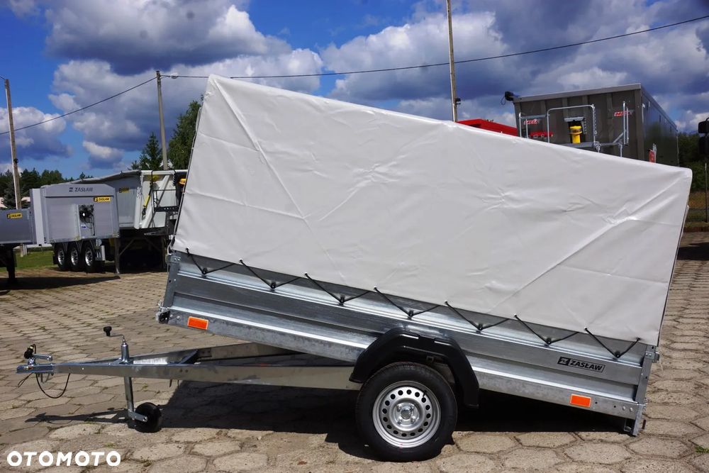 Zaslaw 1 oś, przyczepa towarowa MOCNA I SOLDNA DMC 750 KG - 31