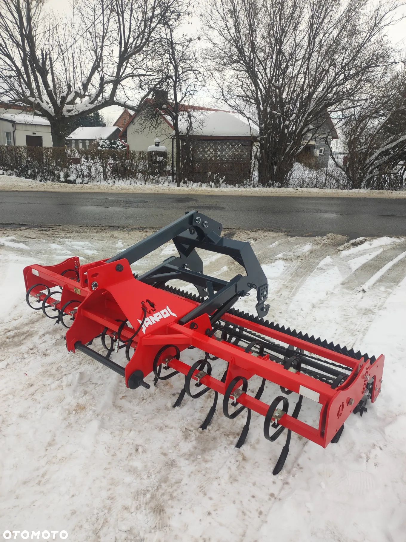 Agregat uprawowo-siewny LEKKI / hydropak / 2rzędy zębów/ JANPOL struna/rura TRANSPORT od ręki - 1