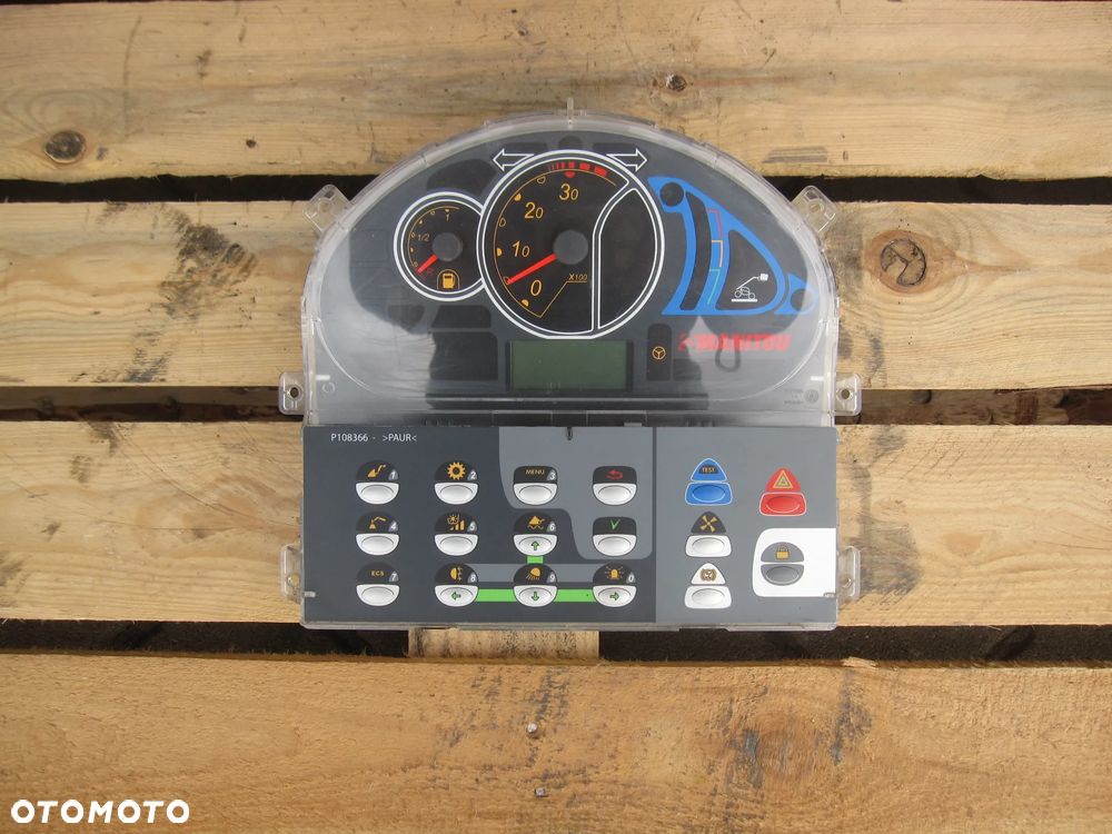 Zestaw zegarów licznik wyświetlacz kokpit Manitou MT 1740 MC2 P210R 289968