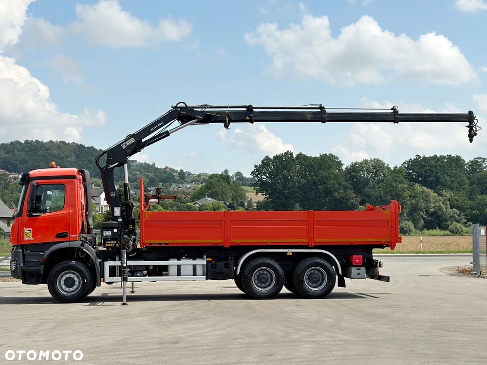 Mercedes-Benz AROCS 2640 * SKRZYNIA 6,50 m * HIAB 144 BS - 3 + PILOT / 6x4 - 5