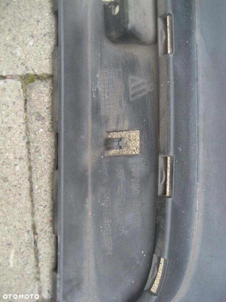 mercedes sl 231 r231 11-16r zderzak tył bez pdc 2318850025 - 14