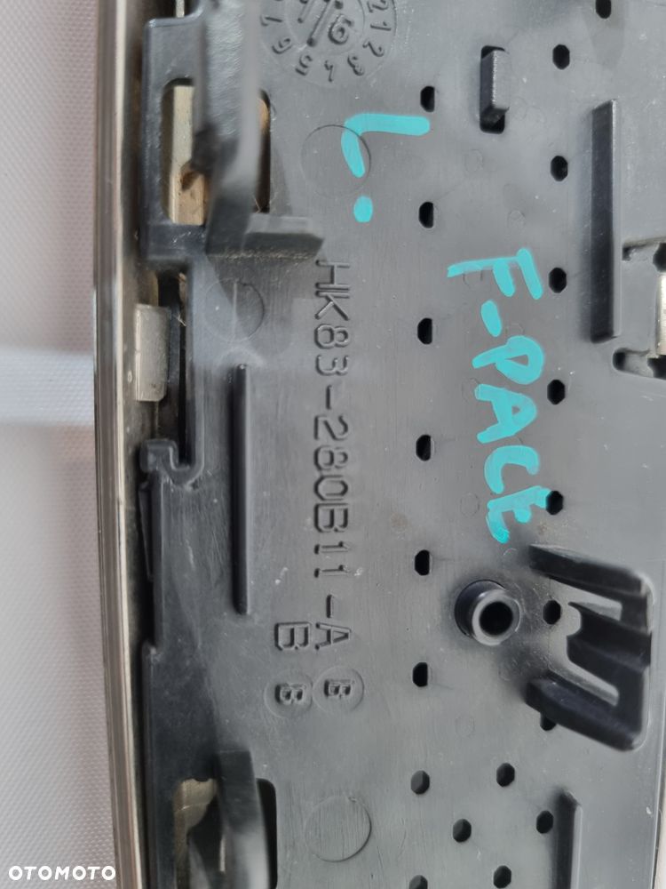 JAGUAR F-PACE LISTWA BŁOTNIKA OZDOBNA LEWA PRAWA R-SPORT HK8M-280B10-A HK8M-280B11-A - 7