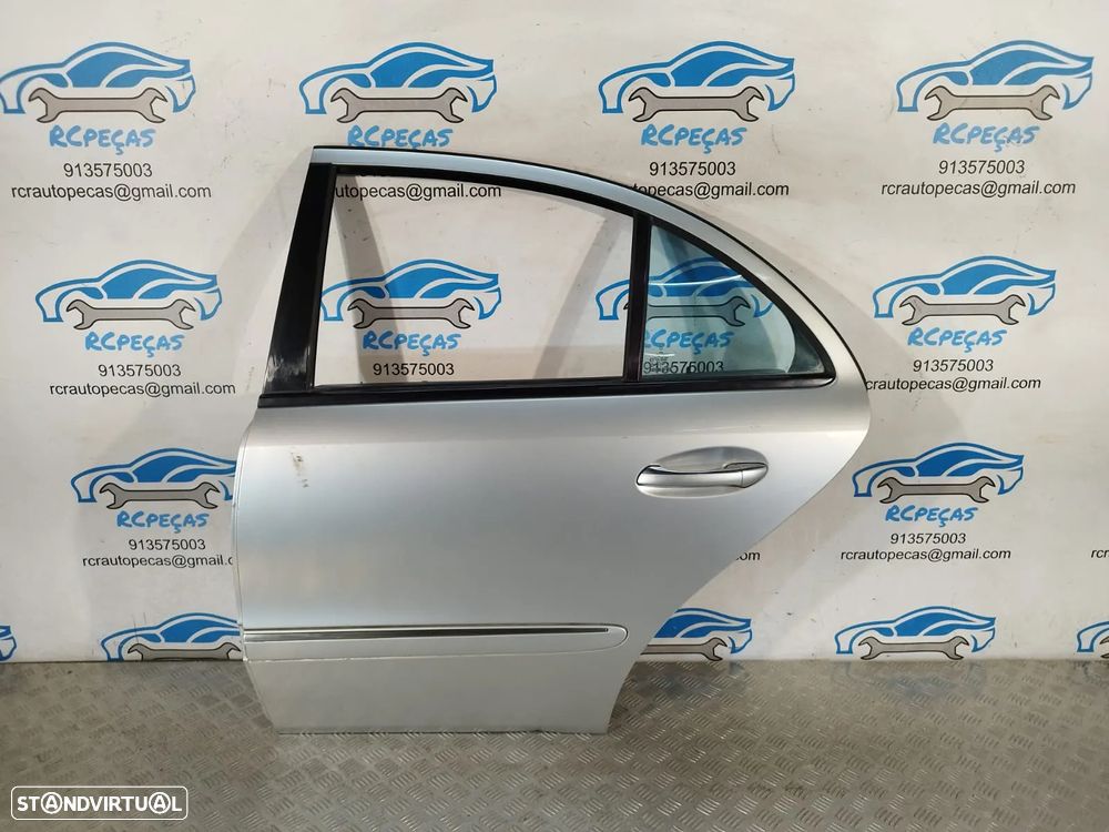 PORTA TRASEIRA TRÁS ESQUERDA MERCEDES BENZ CLASS CLASSE E W211 A2117300105 2117300105 FECHO ELEVADOR MOTOR PUXADOR - 1