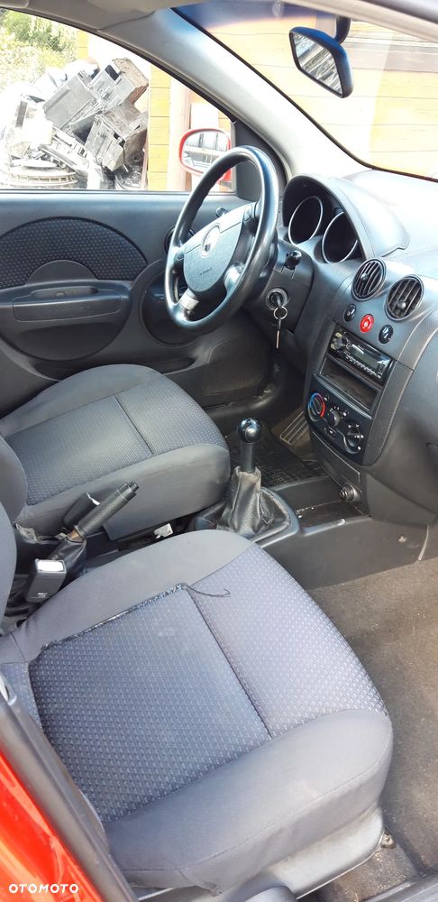 CHEVROLET AVEO 04- SILNIK 1.2b b12s1 maska drzwi zderzak klapa tył skrzynia biegów - 4