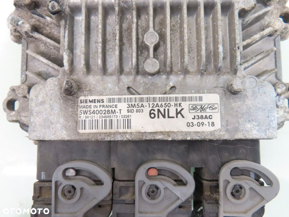 STEROWNIK FORD FOCUS C-MAX 2.0 TDCi 5WS40028MT 3M5A12A650HK - 4