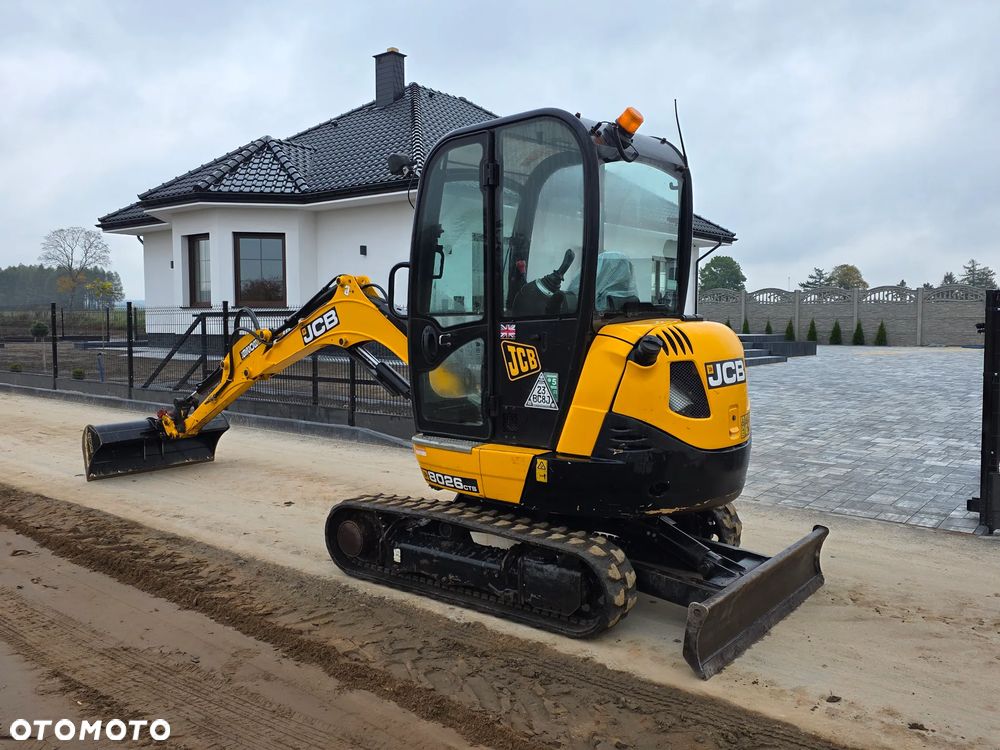 JCB JCB 8026 mini koparka 3 łyżki szybkozłącze 1 wł sprowadzona serwisowana idealna 8025 - 18