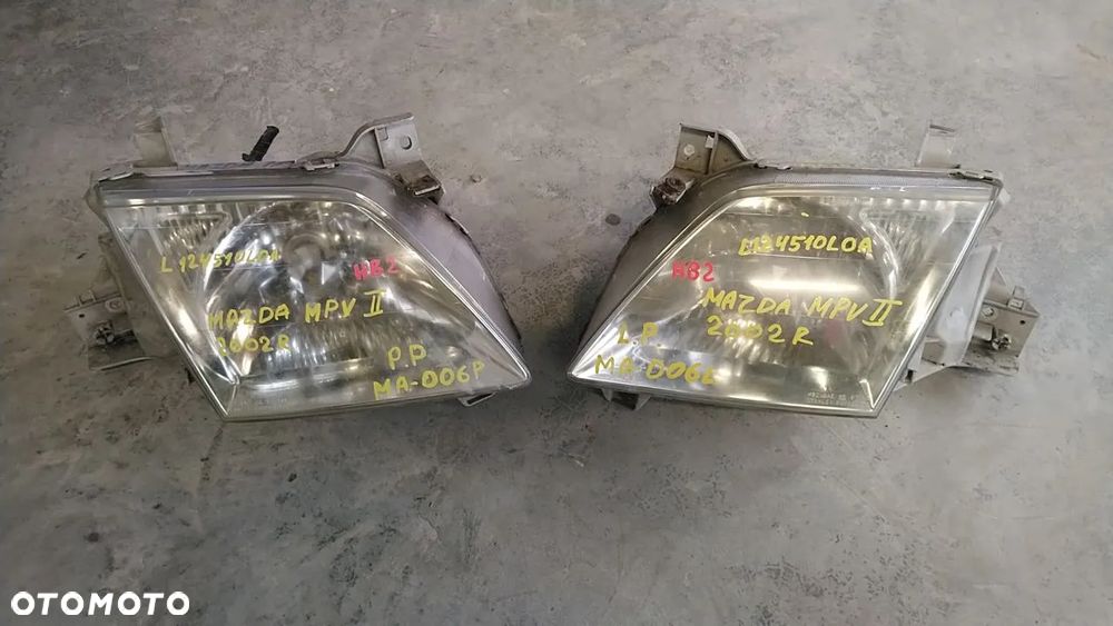 REFLEKTORY LEWE PRAWE MAZDA MIGACZE KIERUNKOWSKAZY - 6