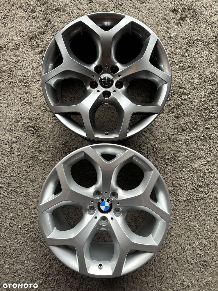 Oryginalne felgi 20 BMW 5x120 X5 E70 E53 F15 X6 E71 F16 F01 E65 Styling 214 SUV 10j ET40 11j ET37 M pakiet 74.1mm srebrne alufelgi - 27