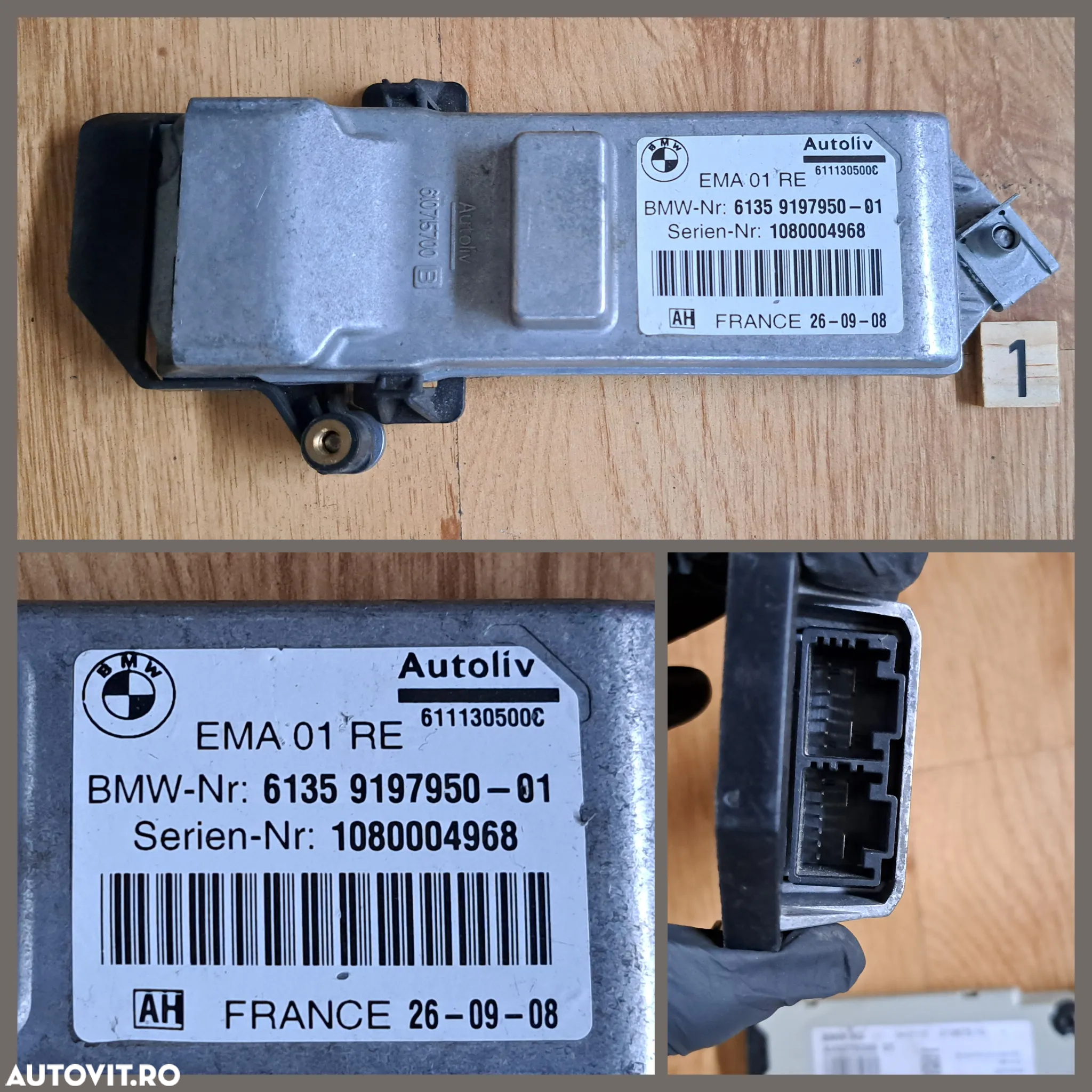 Modul centura dreapta Modul aplificator antena unitate control clima modul pompa combustibil F10 F06 F13 F01 LCI F02 LCI F03 LCI - 2