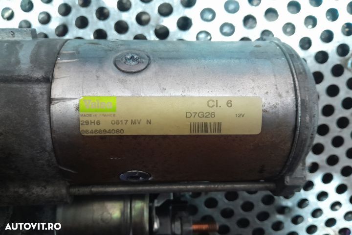 ELECTROMOTOR 9646694080 9646694080 Citroen C4 1 [2004 - 2008] Hatchba - 4