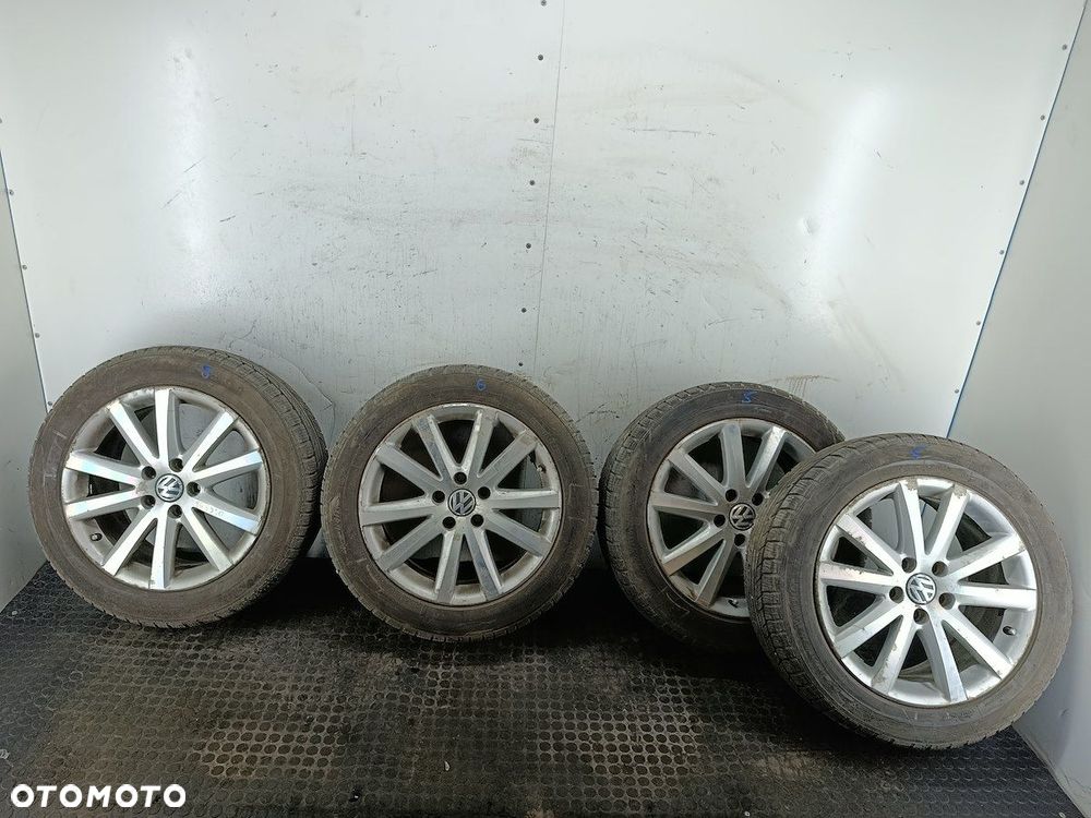 FELGI ALUMINIOWE KOMPLET 17 Z OPONAMI VW PASSAT B6 3C0601025J - 1