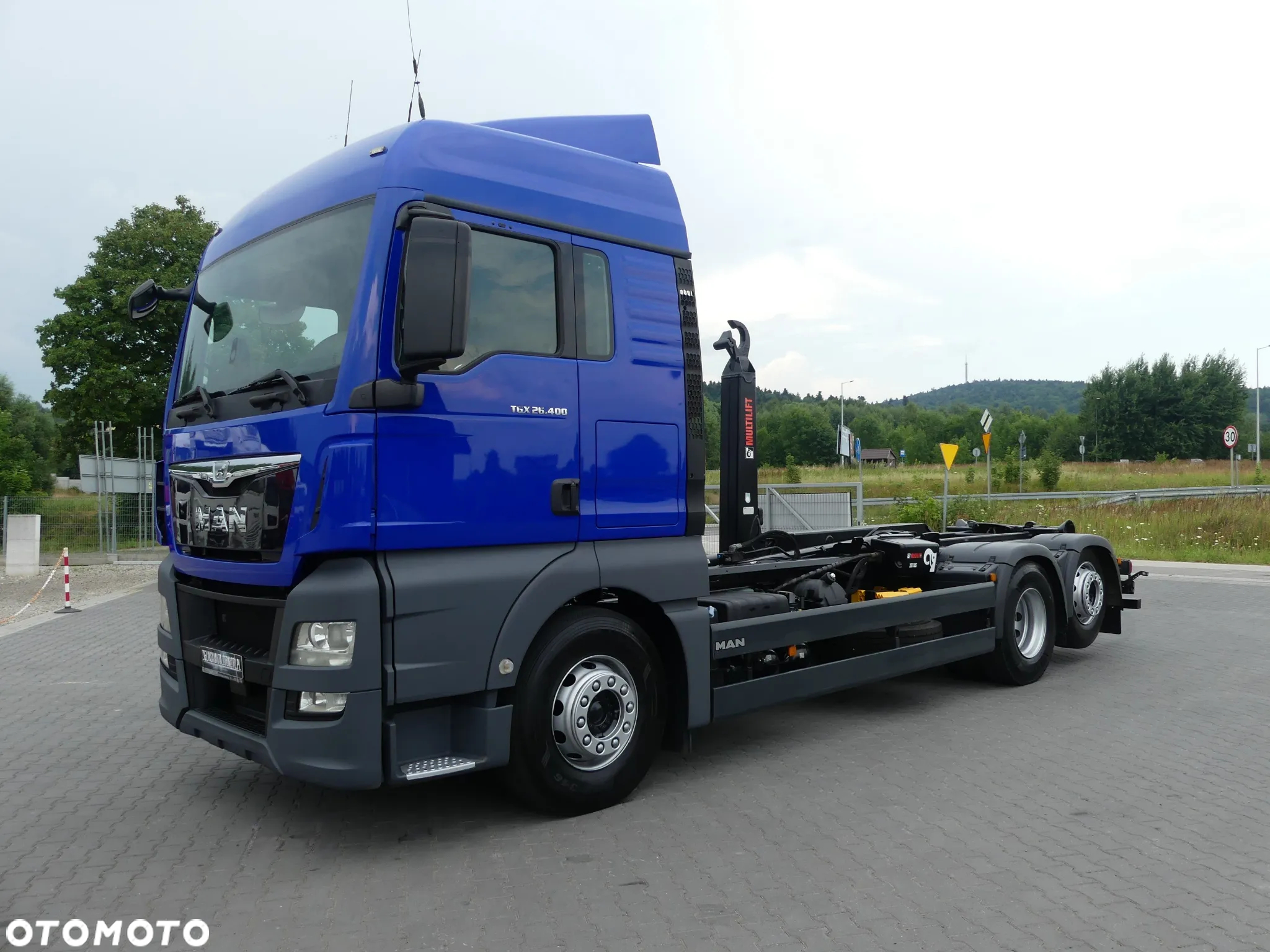 MAN TGX 26.400 / 6x2 / HAKOWIEC / HIAB MULTILIFT / EURO 6 / - 7