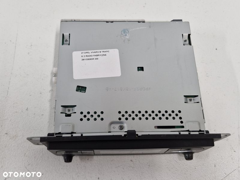 OPEL VIVARO TRAFIC III 3 RADIO FABRYCZNE 281155093R - 11