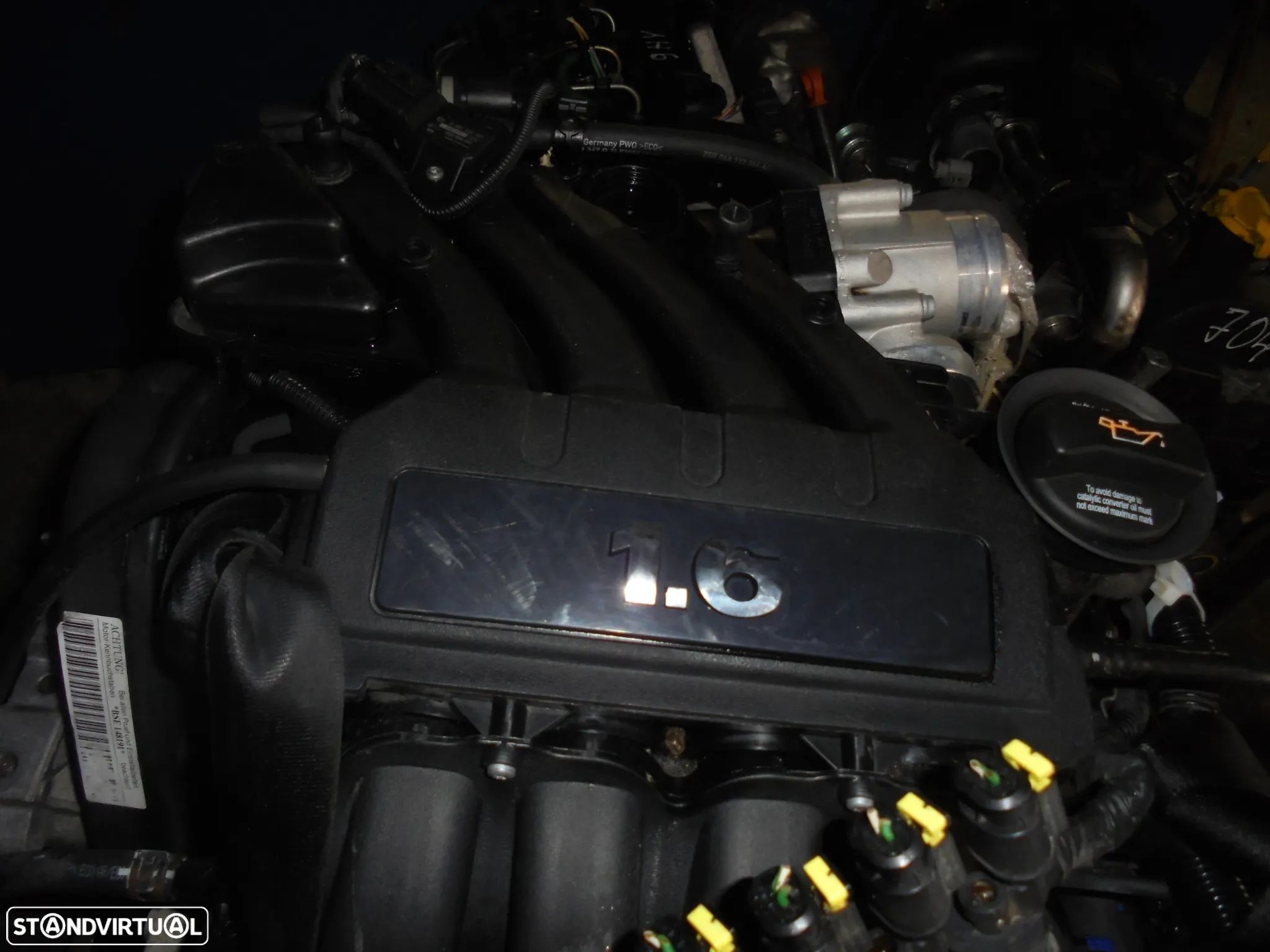 MOTOR SEAT LEON 1.6 I BSE  2008 - 1