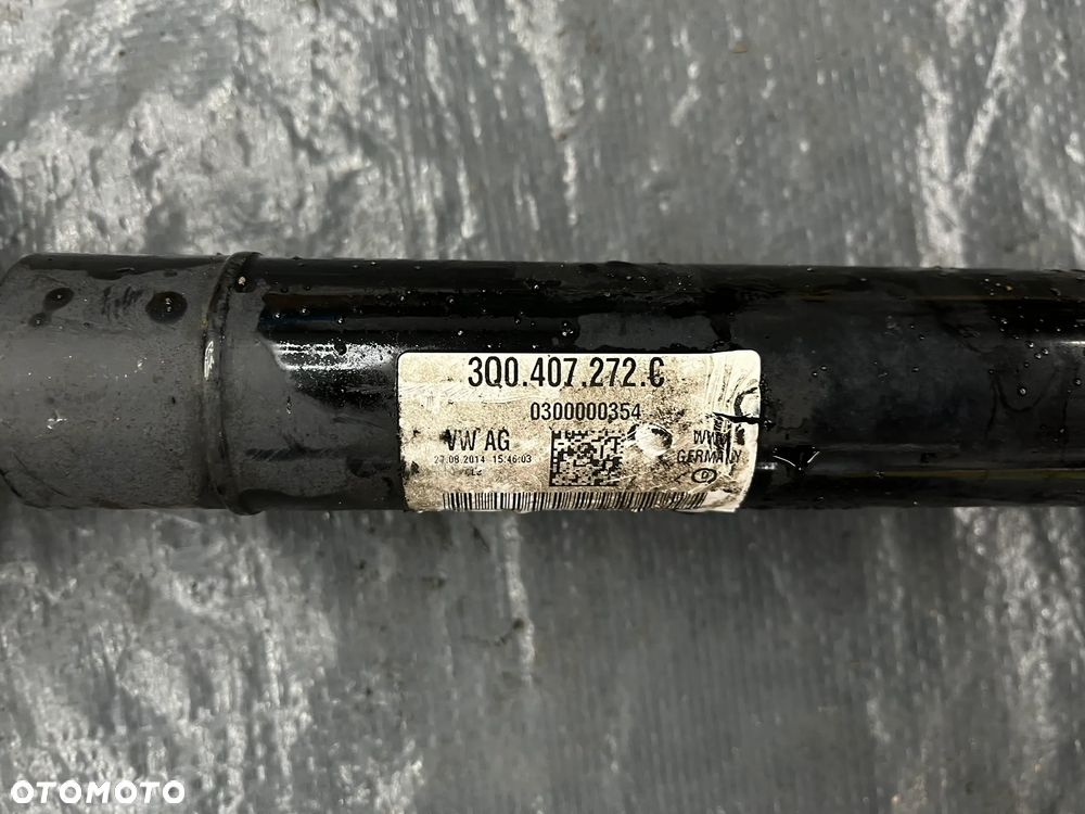 PASSAT B8 Superb III półoś prawa manual 2.0 3q0407272c - 2
