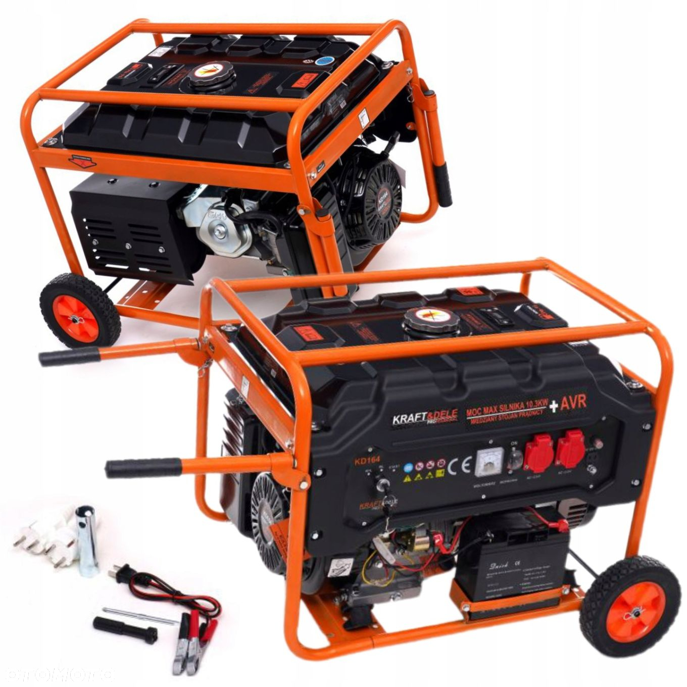 AGREGAT PRĄDOTWÓRCZY GENERATOR PRĄDU 5500W 230V 1FAZOWY ROZRUCH ELEKTRYCZNY - 14