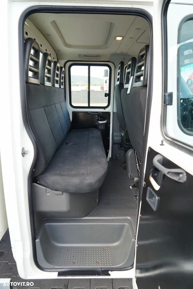 Iveco DAILY 35-130 / OȚEL CU BASCULATOR SPATE / CAMION MIX - 7 LOCURI / DOUĂ / MANUAL / IMPORTAT / - 36