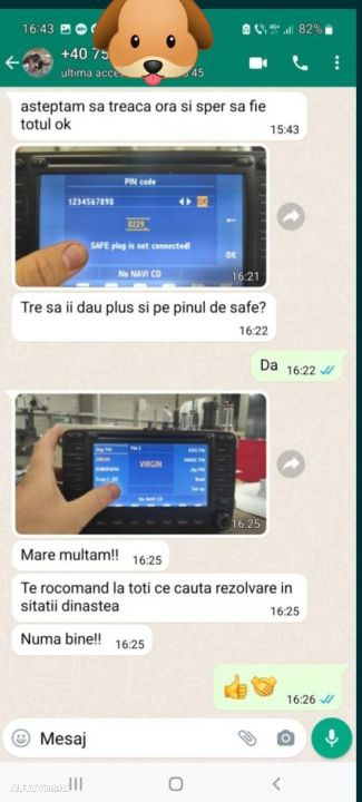 decodare , deblocare navigatie Nissan locked - 23