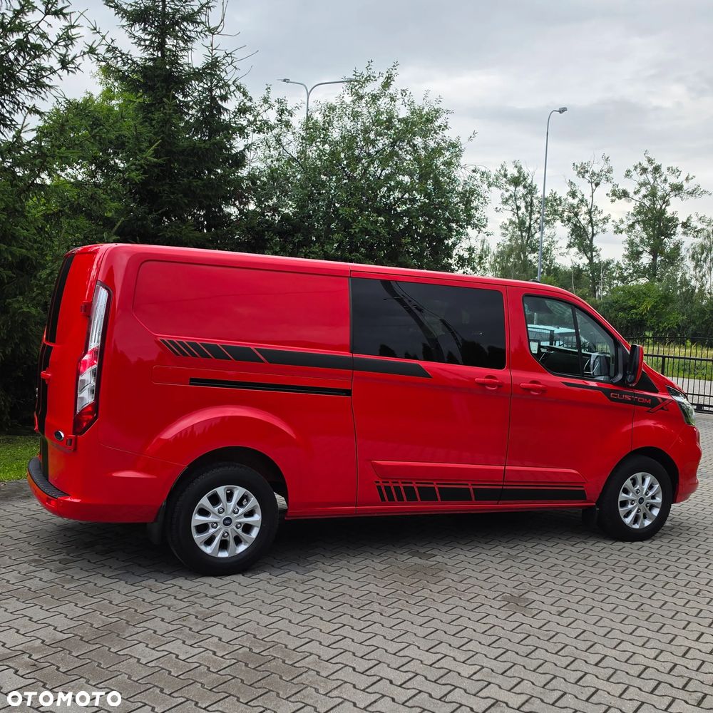 Ford TRANSIT CUSTOM BRYGADÓWKA LONG 6 OSÓB AUTOMAT 2.0 TDCI 170KM LIMITED - 20