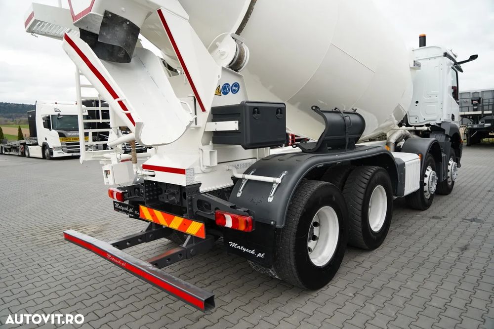 Mercedes-Benz AROCS 3240 / 9M3 BETONIERĂ / 8x4 / BETONIERĂ / AUTOMATĂ / EURO  6 - 16
