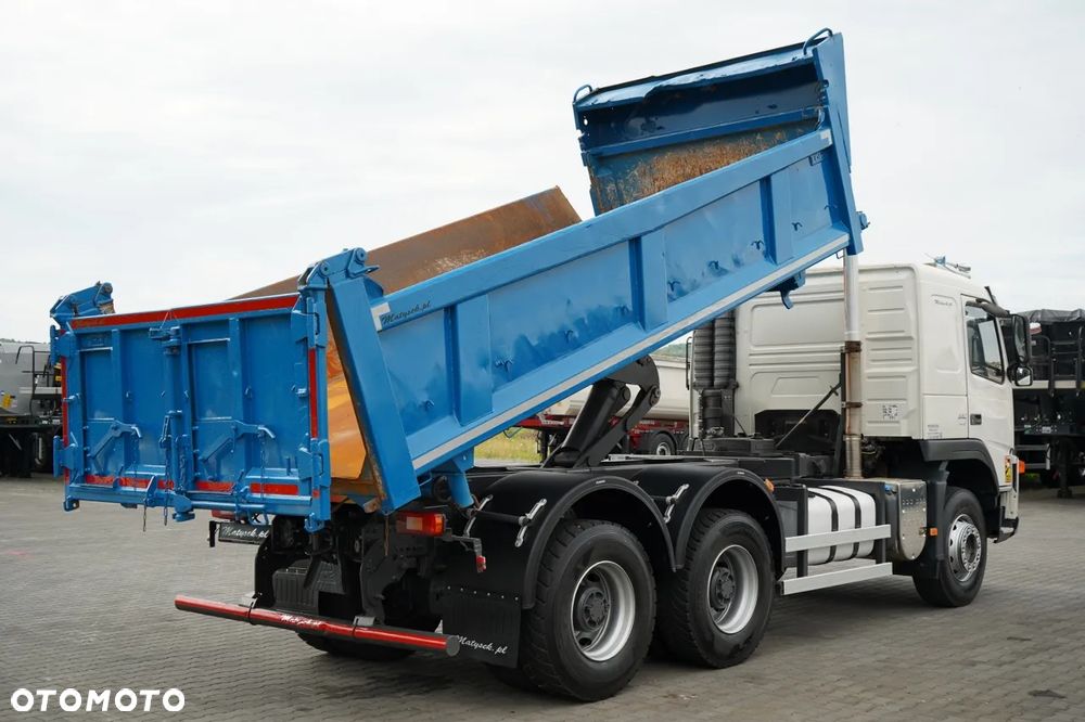 Volvo FM 360 / 6x4 / WYWROTKA DWUSTRONNA / HYDROBURTA / MANUAL / SPROWADZONY - 9