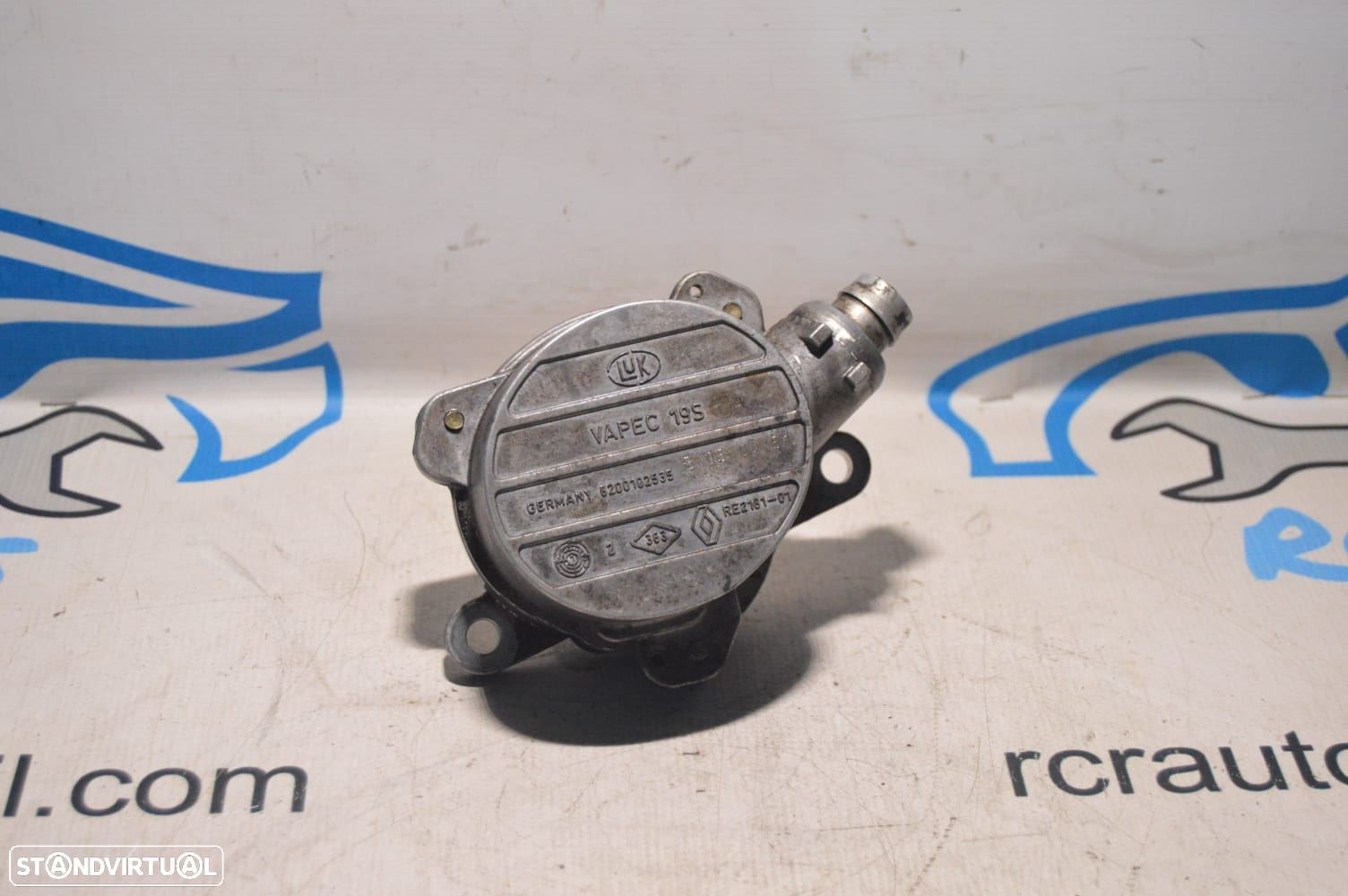 BOMBA PRESSÃO TRAVÕES DEPRESSOR TRAVAGEM VÁCUO LUK 8200102535 VAPEC 19S RE218101 RENAULT LAGUNA II 2 MK2 BG0 BG1 2.2 DCI 140CV G9T706 - 6