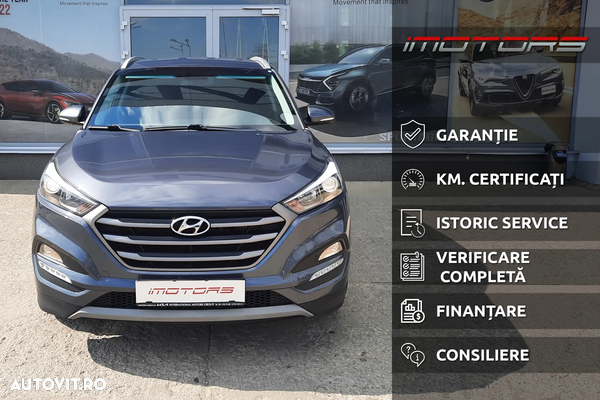 Hyundai Tucson blue 1.7 CRDi 2WD DCT Style