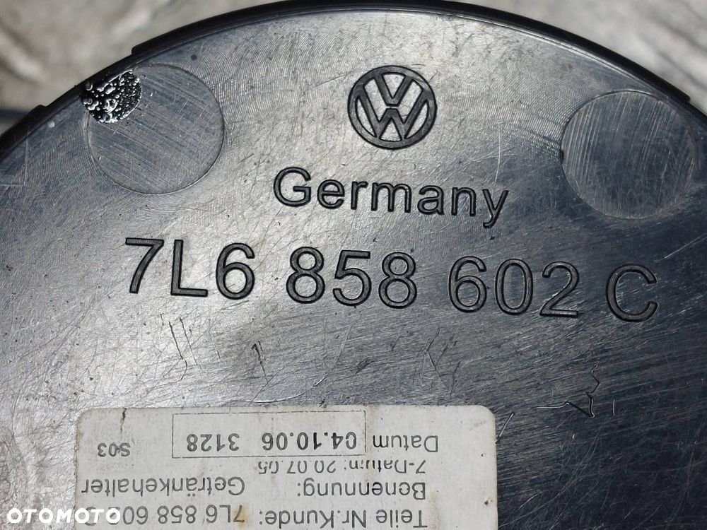RAMKA LEWARKA ZMIANY BIEGÓW TOUAREG I 7L6863216D 7L6941435R 7L6858602C - 6