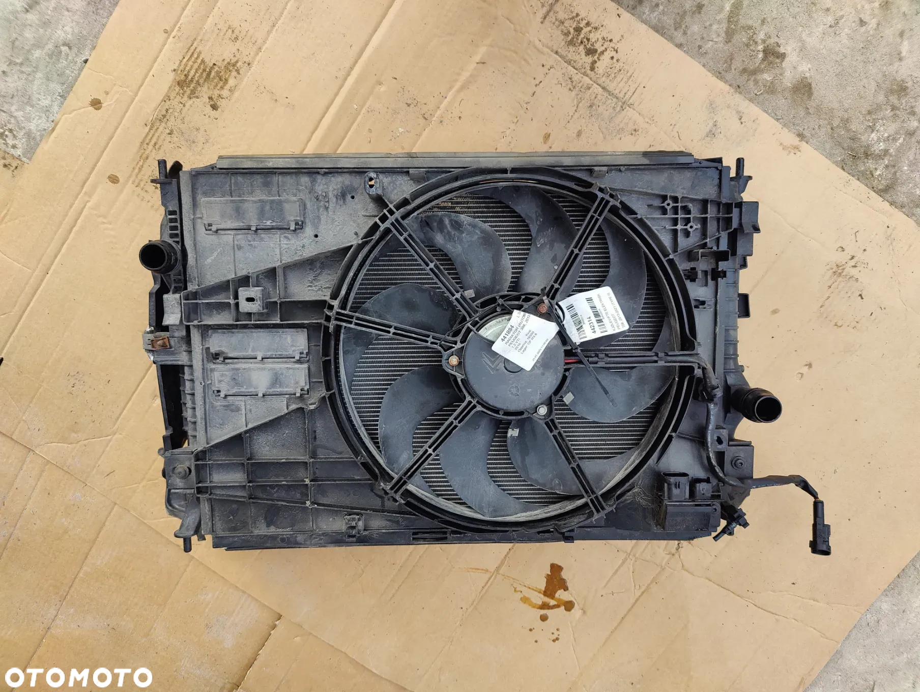 PEUGEOT 308 GT LINE PRZÓD KOMPLETNY MASKA ZDERZAK PAS CHŁODNICE LAMPY BŁOTNIKI KTV - 19