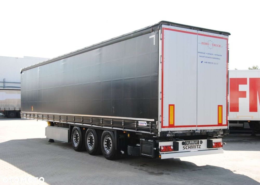 Schmitz Cargobull SCS kurtyna, podnoszona oś - 6