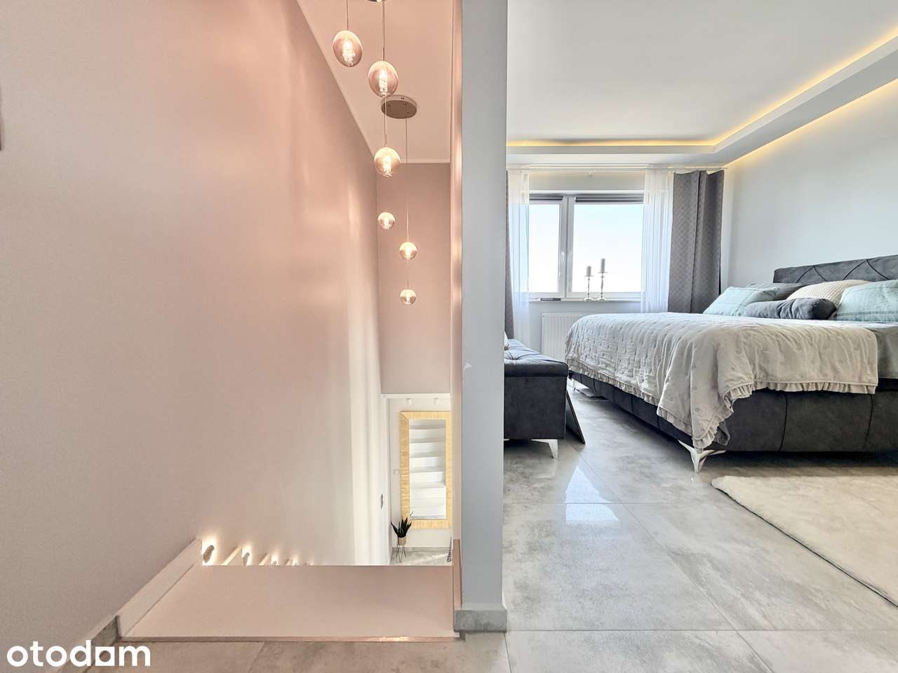 Dwupoziomowe mieszkanie w centrum | 2 łazienki | balkon | garaż