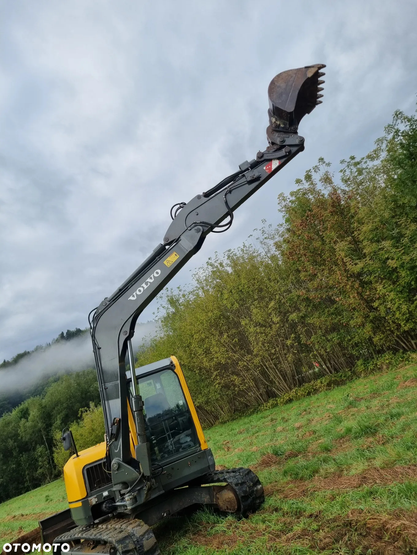 Volvo ECR88plus Koparka Gąsienicowa 10ton Ramię długie PLUS! Perfekcyjny stan z Norwegii! Klima 3łyżki Gąsienice jak nowe Zero wycieków luzów!! - 3
