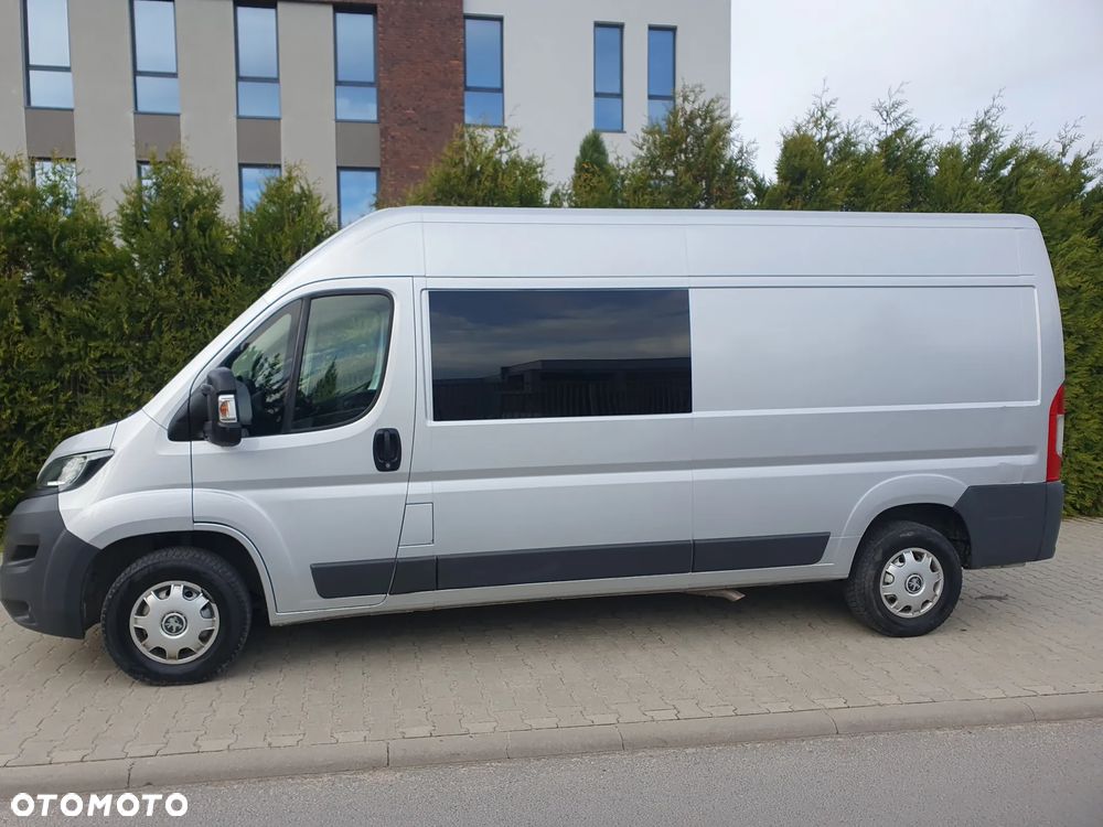 Peugeot BOXER 2.2 150 KM L3 H2 BRYGADÓWKA 7 OSÓB LEDY KLIMA TEMPOMAT HAK - 3