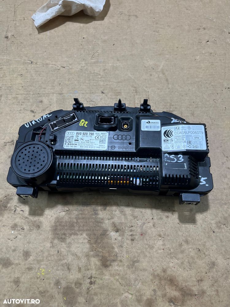 Ceasuri bord virtuale 8V0920790 audi A3 S3 Rs3 2017 - 2