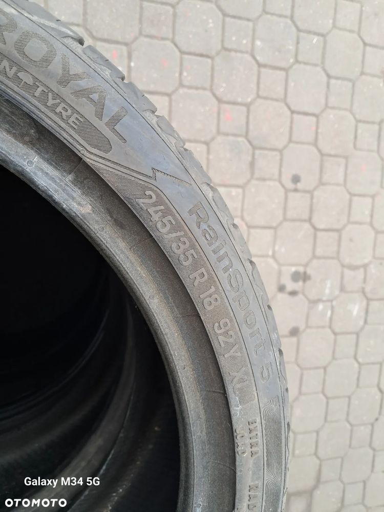 Opony 245/35r18 Uniroyal RainSport 5 2021r - 4