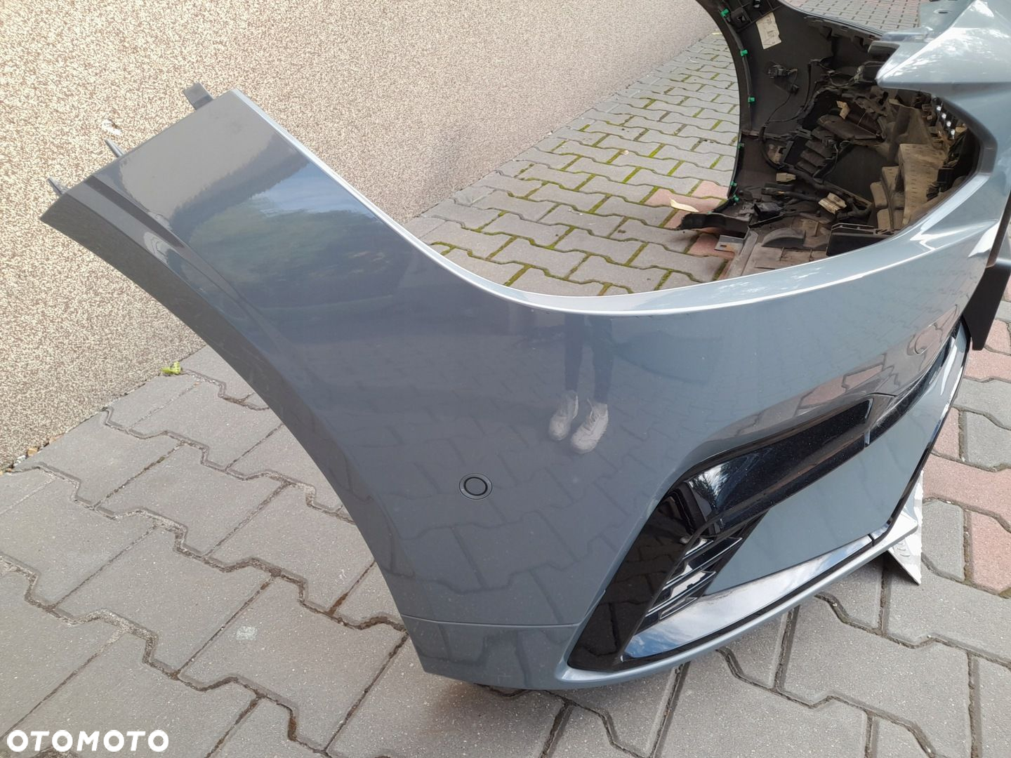 ZDERZAK PRZÓD VOLVO S90 V90 R DESIGN KAMERA RADAR 6 PDC KOLOR 728 ,2021R - 5