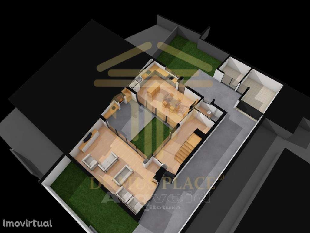 TERRENO EXCLUSIVO COM PROJECTO APROVADO PARA MORADIA T3 EM PERAFITA - Grande imagem: 2/10