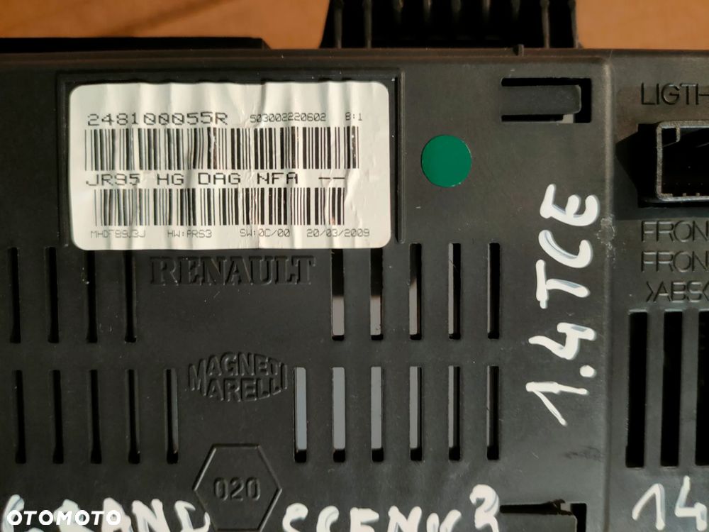 Licznik Renault Grand Scenic 3 1,4tce - 7