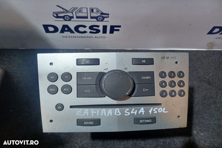 Radio cd 497316088 13289932 Opel Zafira B [2005 - 2010] Minivan 5-usi - 1