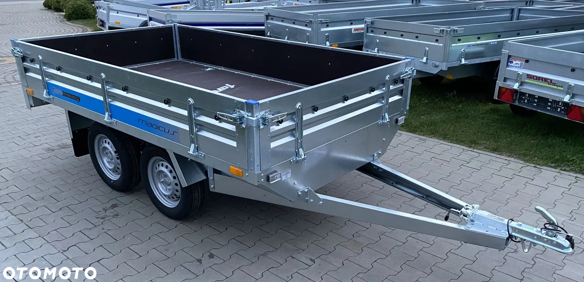 Faro PRZYCZEPA SAMOCHODOWA MAGICUS TANDEM 263X150CM, DMC: 750KG - 13