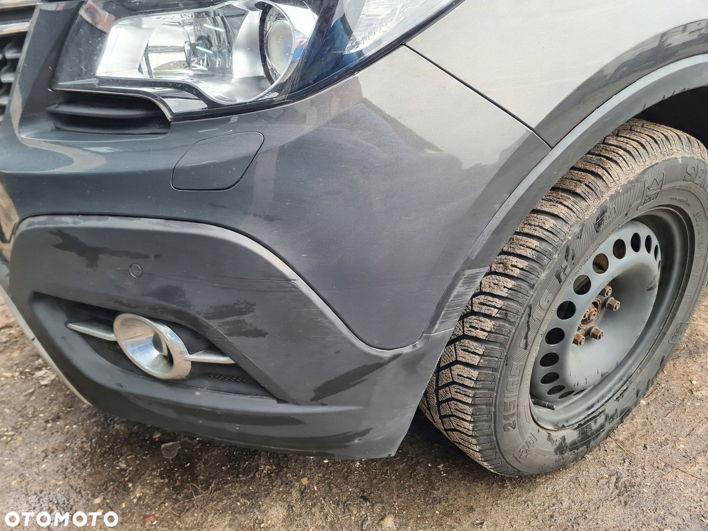 ZDERZAK PRZEDNI CZUJNIKI PARKOWANIA PDC SPRYSKIWACZE XENON MOKKA Z190 - 9