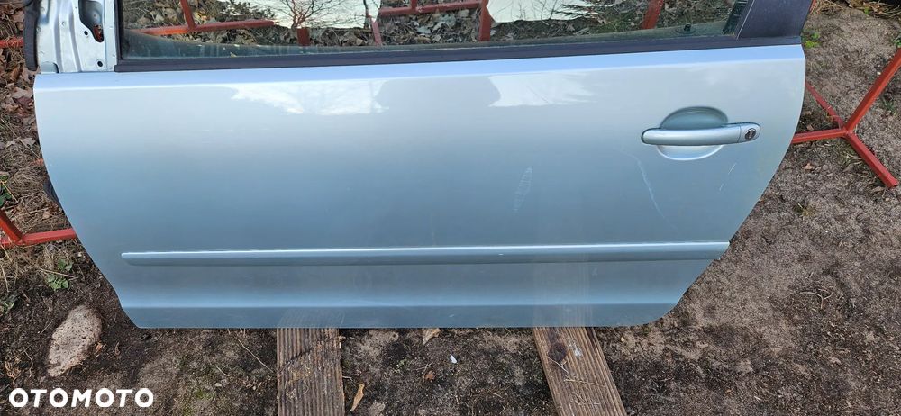 VW Polo 9N IV 4 LIFT 2005- Kompletne drzwi przód lewy Drzwi przednie lewe Wersja 3D 3 drzwi  EUROPA - 9