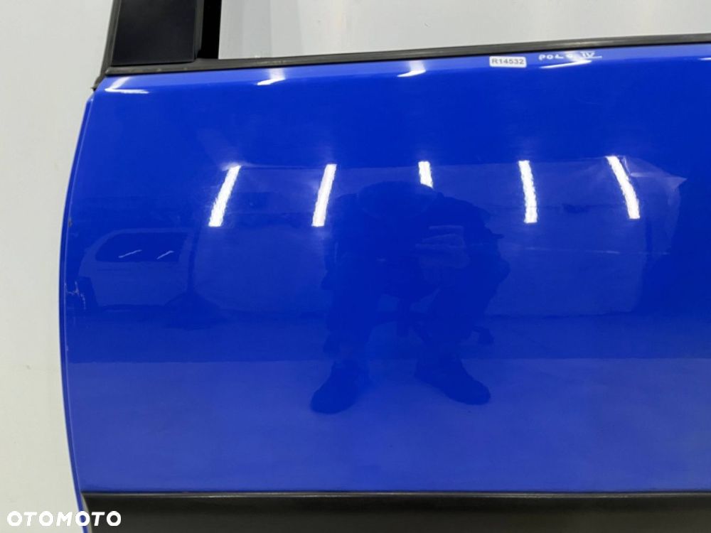 Drzwi VW Polo IV 4 01-09 lewe tylne lewy tył 606833311 LA5F - 4