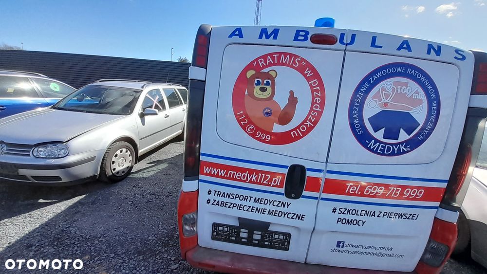 RENAULT TRAFIC II DRZWI LEWY TYŁ TYLNE LEWE KOMPLETNE nr. 93/3 - 1