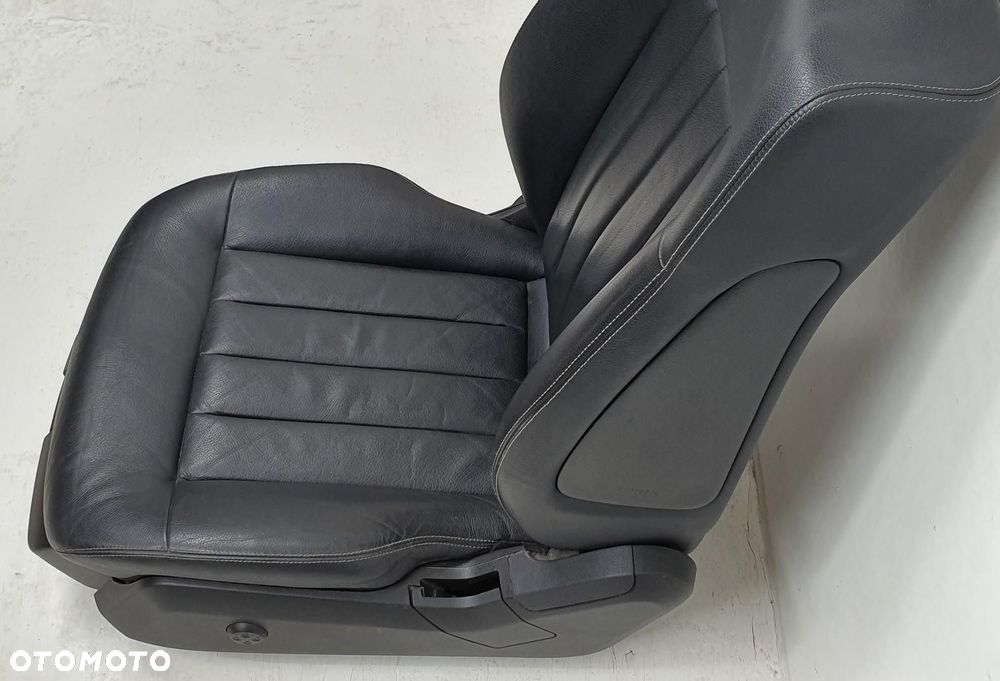 FOTEL LEWY PRZEDNI PRZÓD SKÓRA GRZANY MERCEDES W212 EUROPA - 5