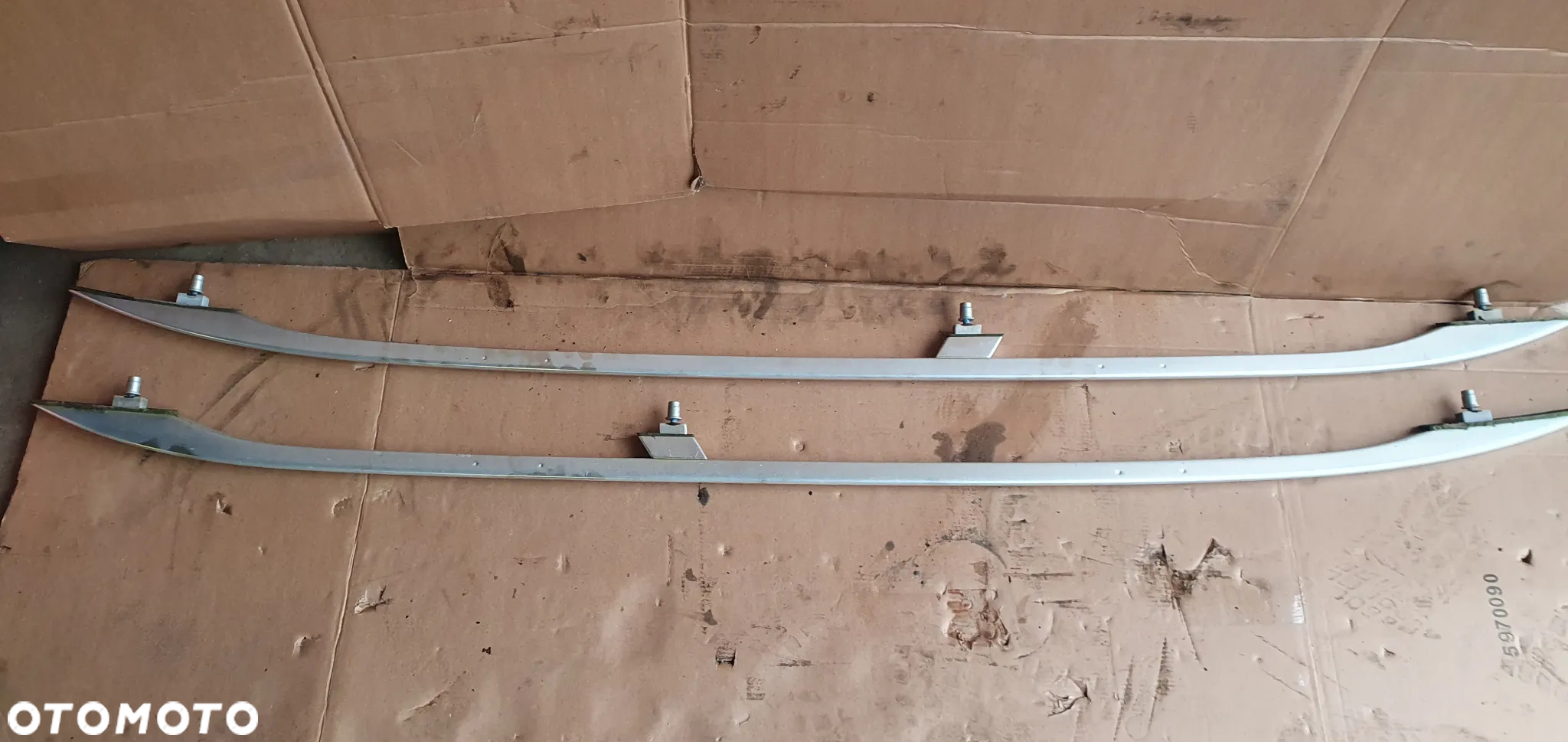Relingi dachowe reling prawy lewy Audi A4 B6 - 5