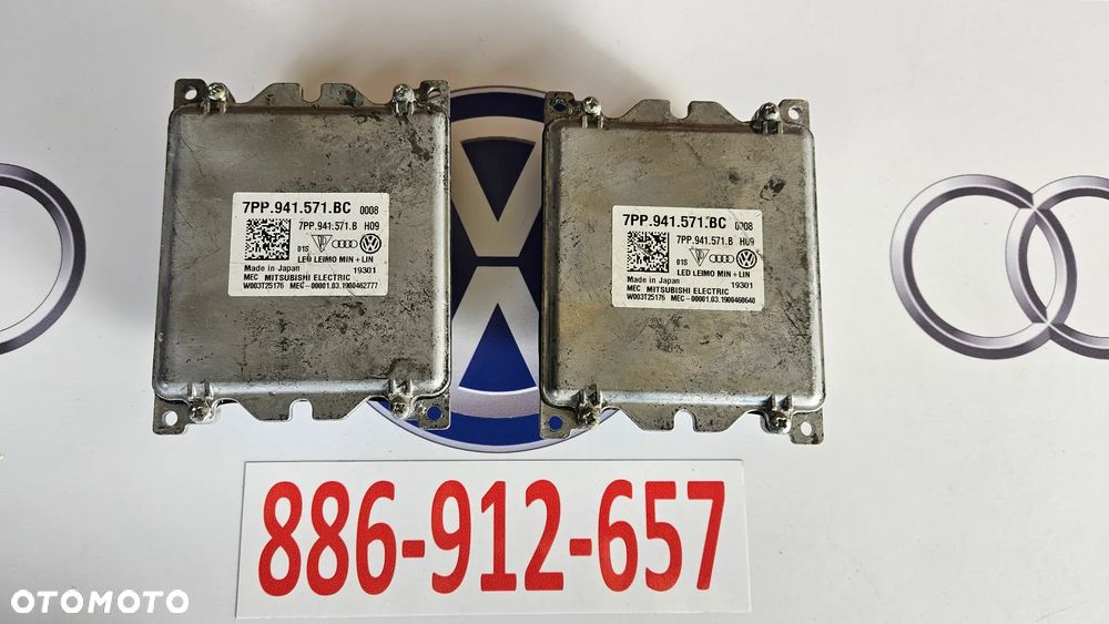 Przetwornica LED Moduł Matrix Mitsubishi OE 7PP941571BC - 1